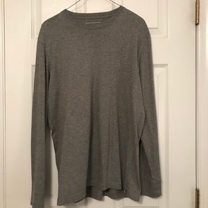 Eddie Bauer long sleeve grey shirt